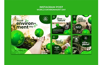 world-environment-day-template-design