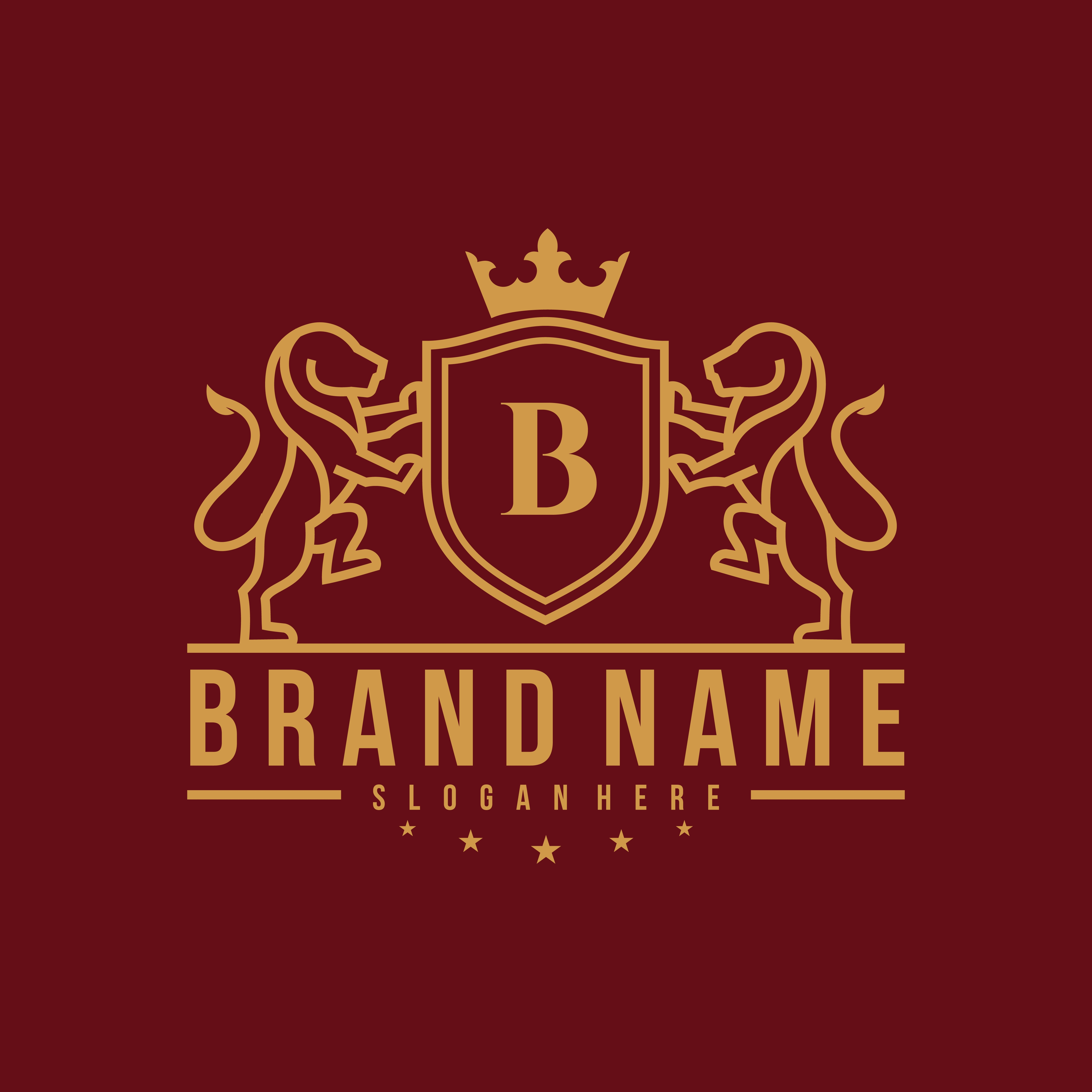 royal-lion-logo-template