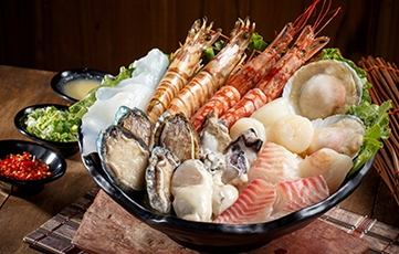 seafood background