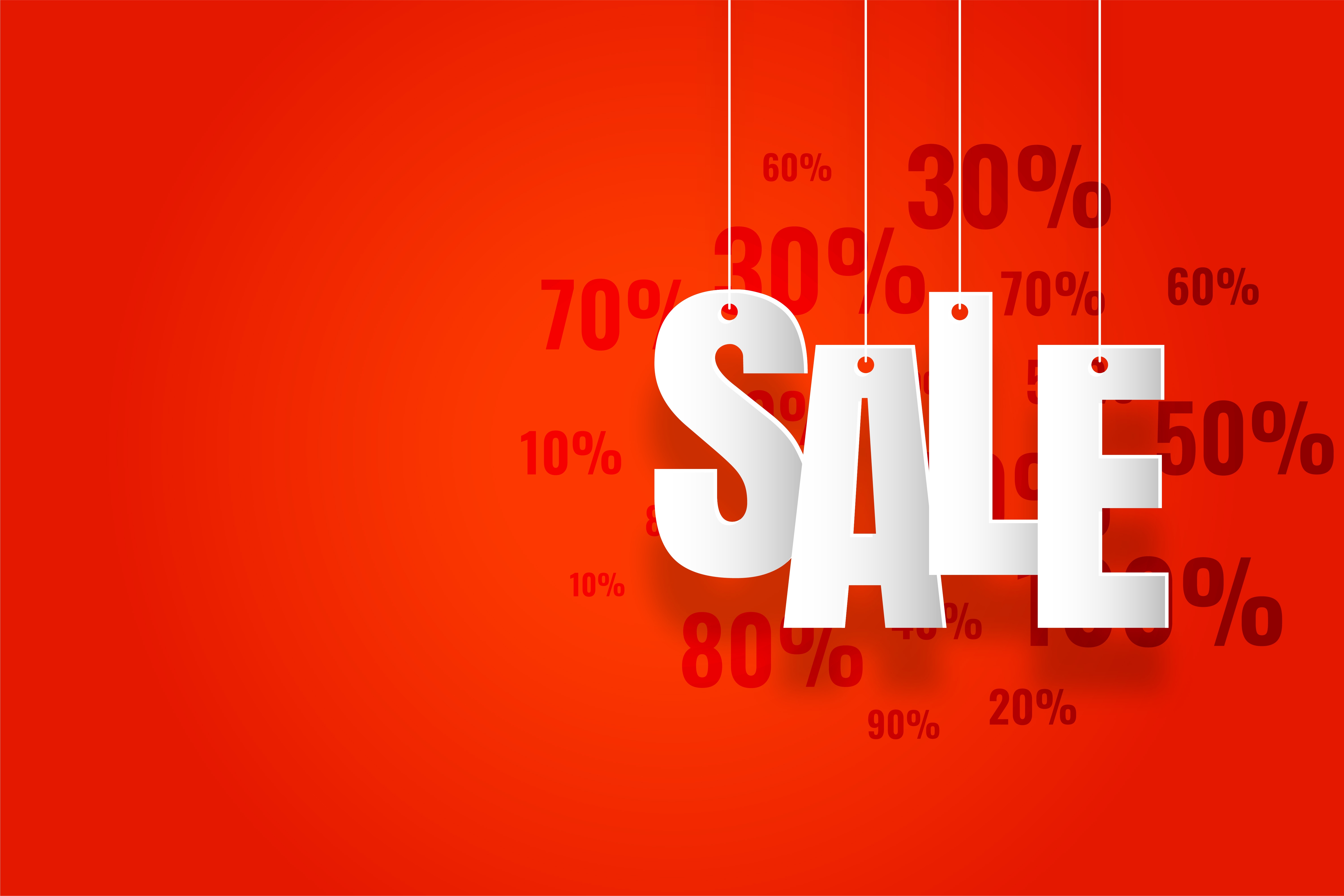 Vector sale banner