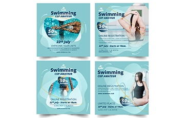 swimming post