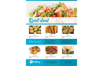 Product Promotion_blue food