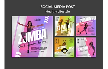 healthy-lifestyle-social-media-post colours