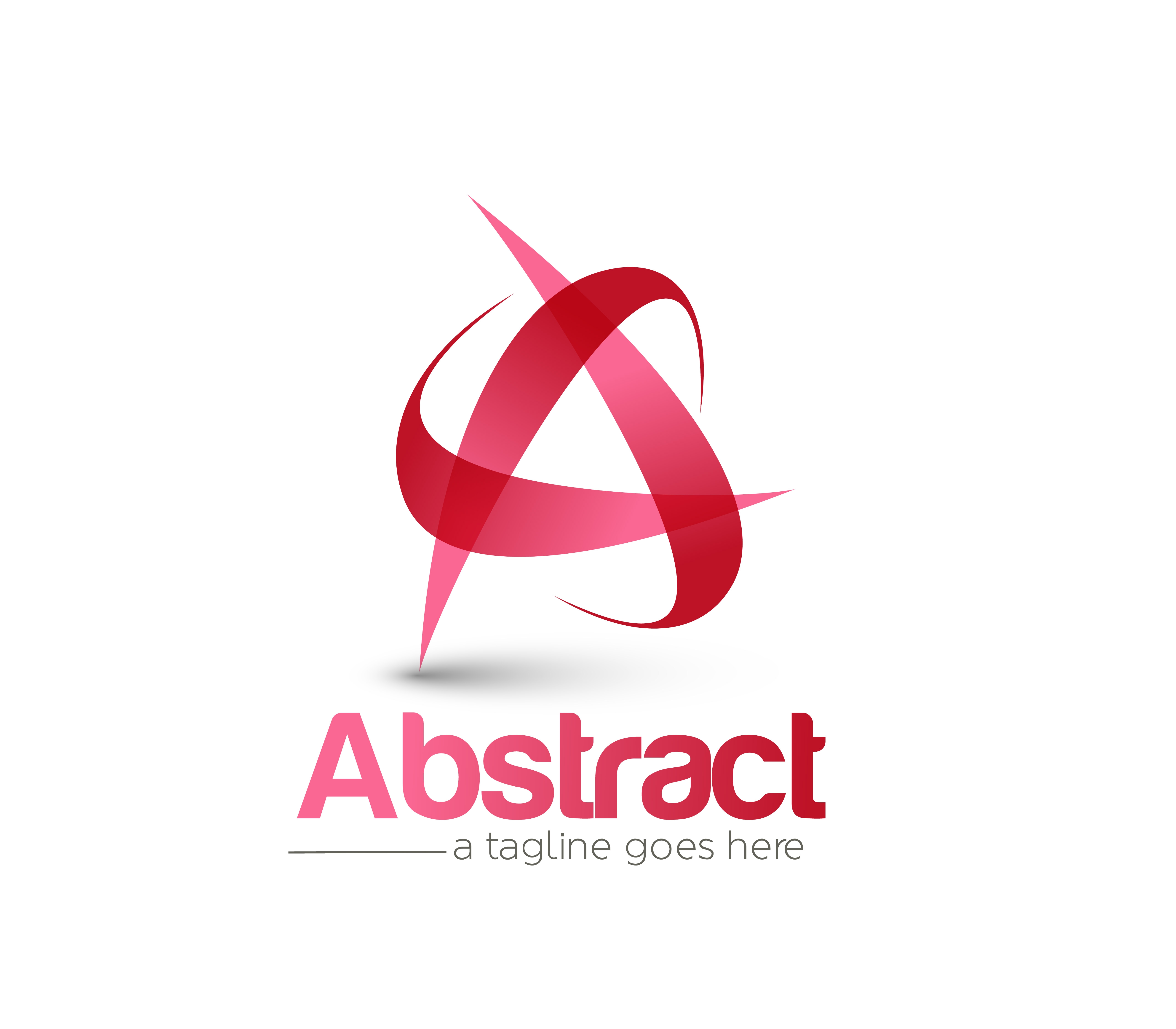 Abstract a letter logo