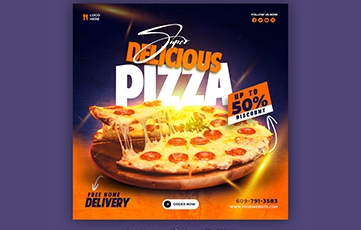 food-menu-delicious-pizza-social-media-banner-instagram-post-template post