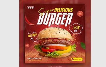 delicious-food-burger-social-media-post-design-template post