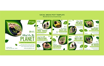 world-environment- green day-instagram