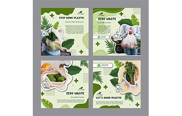 zero-waste-instagram-posts-template